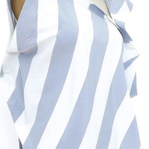 Vintage Issey Miyake striped origami top